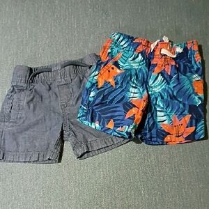 Garanimals Tropical Blue and Gray Kids Shorts